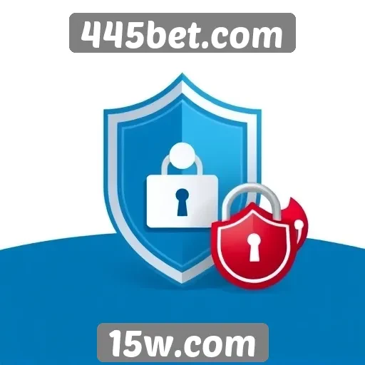 Recursos de segurança no site 445bet.com